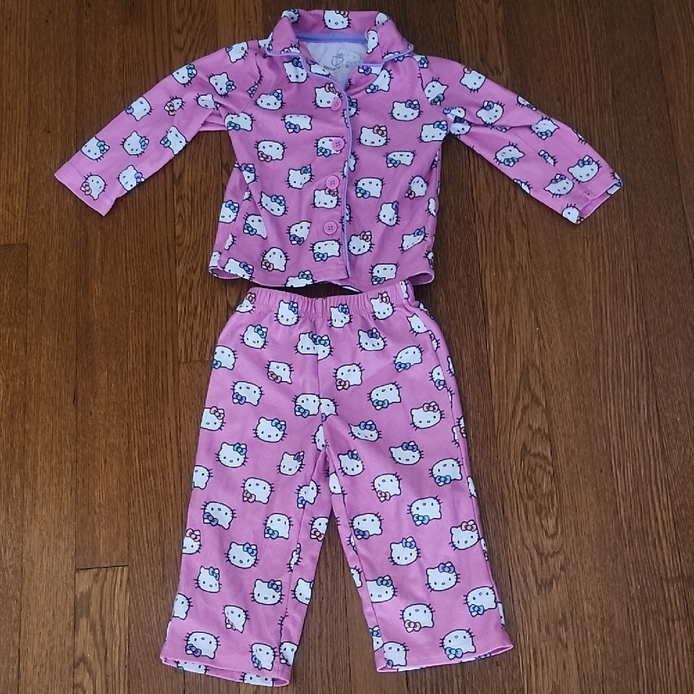 Hello Kitty Pink Pajama Set for Kids